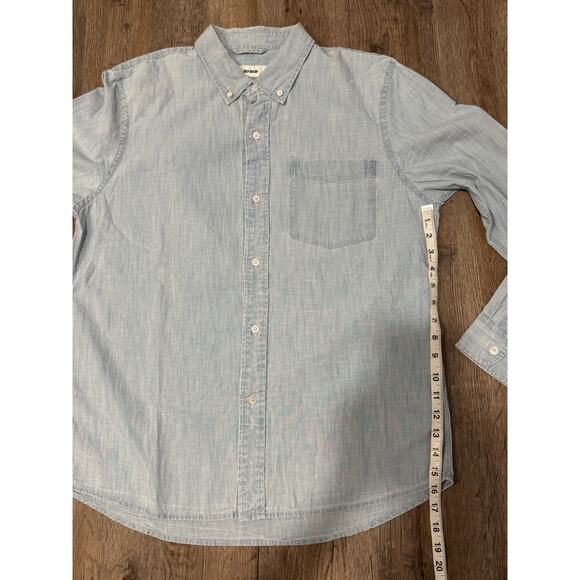 Buck Mason Men's One Pocket Shirt Size Large - Picture 8 of 9